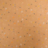 Popeline Imprimé Floralie Caramel - Maison Klem