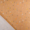 Popeline Imprimé Floralie Caramel - Maison Klem