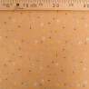 Popeline Imprimé Floralie Caramel - Maison Klem