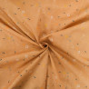 Popeline Imprimé Floralie Caramel - Maison Klem