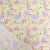 Popeline Imprimé Jaune Pastel Motif Pastèque - Maison Klem