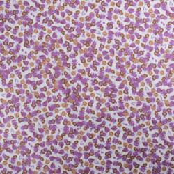 Popeline Imprimé Utopia Violet - Maison Klem