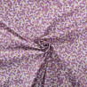 Popeline Imprimé Utopia Violet - Maison Klem