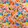 Popeline Imprimé Big Flower Multicolore - Maison Klem