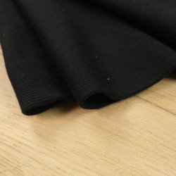 Rib Cuff Alix - Black - Maison Klem