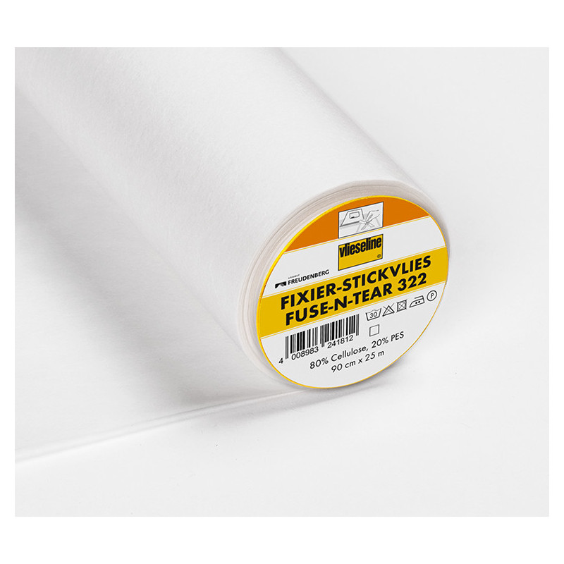 Vlieseline Stickvlies Stitch Brod'Thermocollant 322 - Maison Klem