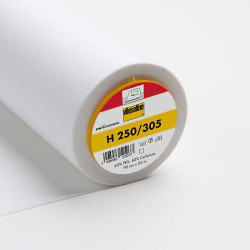 Vlieseline H250 Entoilage Thermocollant Stable Blanc - Maison Klem