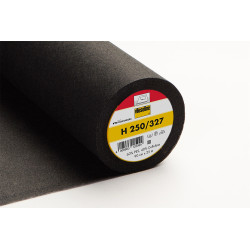 Vlieseline H250 Entoilage Thermocollant Stable Noir - Maison Klem
