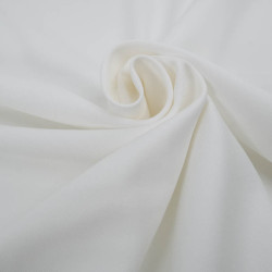 Sergé Polyviscose Céline - Ecru - Maison Klem