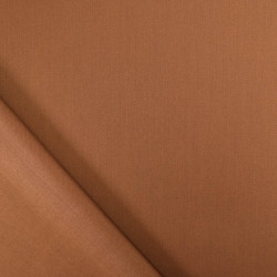 Sergé Polyviscose Céline - Chocolat - Maison Klem