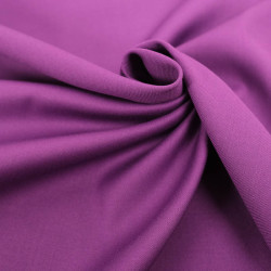 Sergé Polyviscose Céline - Violet - Maison Klem