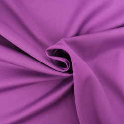 Sergé Polyviscose Céline - Violet - Maison Klem