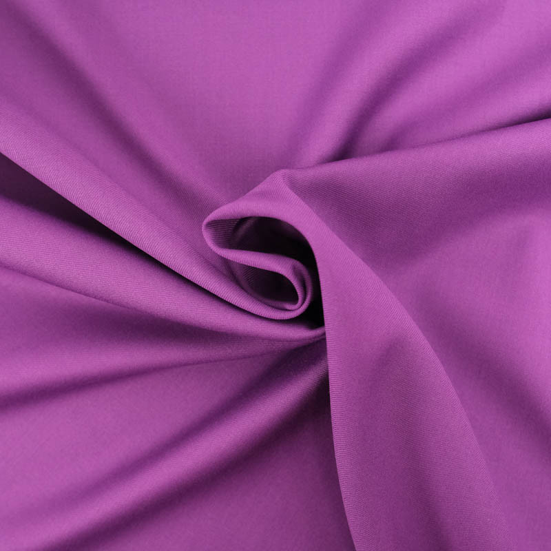 Sergé Polyviscose Céline - Violet - Maison Klem