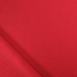 Sergé Polyviscose Céline - Rouge - Maison Klem