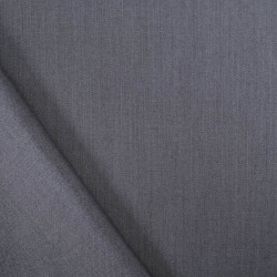 Sergé Polyviscose Céline - Gris Foncé - Maison Klem