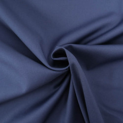 Sergé Polyviscose Céline - Bleu Indigo - Maison Klem