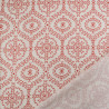 Popeline de Viscose Imprimé Atlas Rouge - Maison Klem
