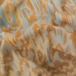 Popeline de Viscose Imprimé Zelly Terra - Maison Klem