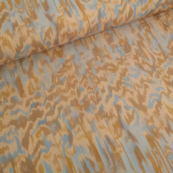 Popeline de Viscose Imprimé Zelly Terra - Maison Klem