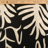 Popeline de Viscose Imprimé Tilly Noir Ecru - Maison Klem