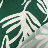 Popeline de Viscose Imprimé Tilly Vert Blanc - Maison Klem