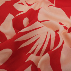 Popeline de Viscose Imprimé Alicia Nude - Maison Klem