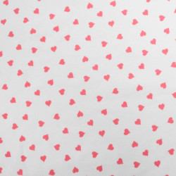 Sweat Imprimé Coeurs Rouges Envers Doudou - Maison Klem