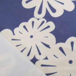 Sweat Imprimé Denim Margarita Envers Doudou - Maison Klem