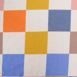 Sweat Imprimé Damier Coloré Envers Doudou - Maison Klem