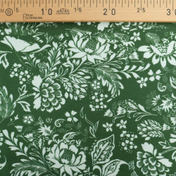 Sweat Imprimé Roma Vert Envers Doudou - Maison Klem