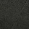 Dark Gray run-resistant cotton terry fabric- Maison Klem
