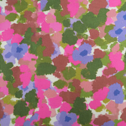 Sweat Imprimé Tommy Vert Et Mauve Envers Doudou - Maison Klem