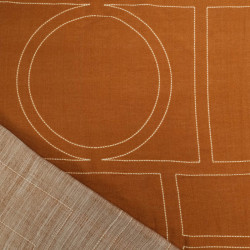 Viscose Texturée Ethnia Sienne - Maison Klem