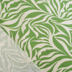 Viscose Texturée Lyra Vert Prairie - Maison Klem