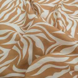 Viscose Texturée Lyra Toffee - Maison Klem