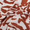 Viscose Texturée Zella Terracotta - Maison Klem