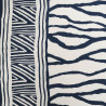 Viscose Texturée Nairobi Marine - Maison Klem