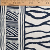 Viscose Texturée Nairobi Marine - Maison Klem