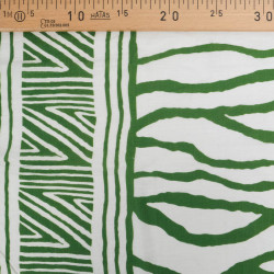 Viscose Texturée Nairobi Vert Prairie - Maison Klem