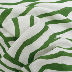 Viscose Texturée Nairobi Vert Prairie - Maison Klem