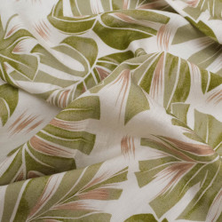 Viscose Texturée Deliciosa Vert - Maison Klem