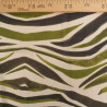 Viscose Texturée Tanzania Vert Kaki - Maison Klem