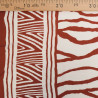 Viscose Texturée Nairobi Terracotta - Maison Klem