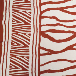 Viscose Texturée Nairobi Terracotta - Maison Klem