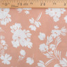 Viscose Blush Motif Floral - Maison Klem