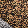 Viscose Imprimé Léopard Fond Camel - Maison Klem