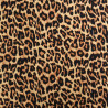 Viscose Imprimé Léopard Fond Camel - Maison Klem