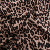Viscose Imprimé Léopard Fond Clair - Maison Klem