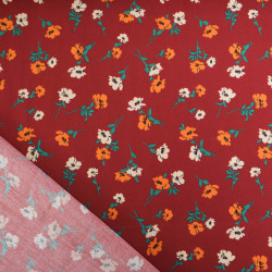 Viscose Romance Bordeaux - Maison Klem