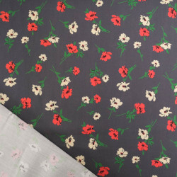 Viscose Romance Grise - Maison Klem